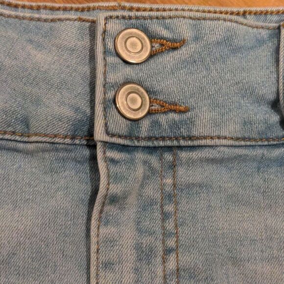 Women's jean  short skirt celebrity pink size 7/28 - Picture 3 of 6